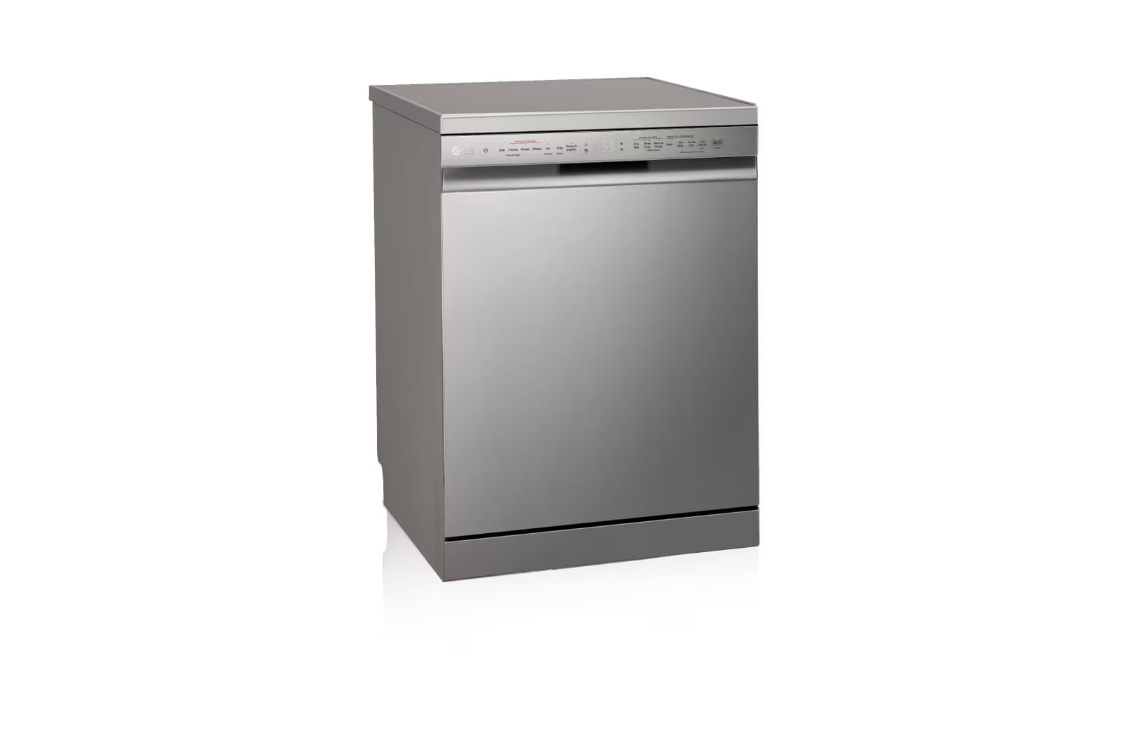 Lg Lavastoviglie libera installazione Lg SERIE 2 DF242FPS QuadWash Platin LG DF242FPS lavastoviglie Libera installazione 14 coperti D