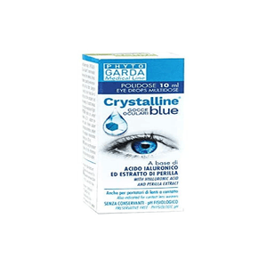 crystalline blue gocce oculari, polidose 10ml