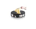 Cloer-6630-crepiera-2-crepe-Nero-Acciaio-inossidabile