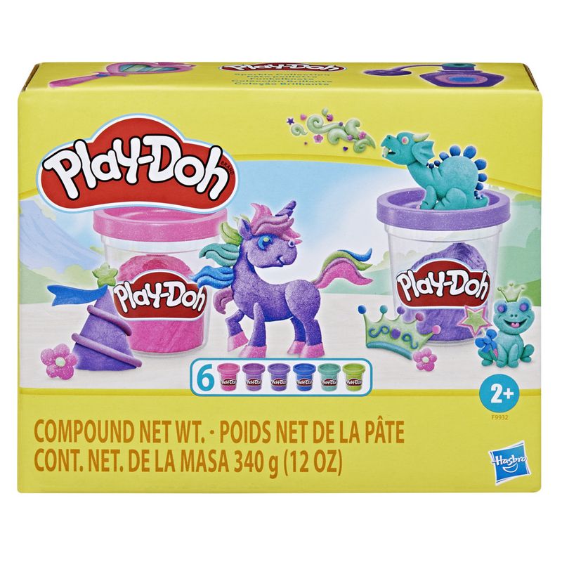 Play-Doh-6-Vasetti-Brillanti-Sparkle-Collection-confezione-da-6-pasta-modellabile-attivita-manuali-per-bambini-e-bambine