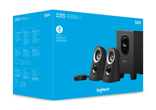 Logitech-Z313-set-di-altoparlanti-25-W-PC-Nero-2.1-canali-5-W