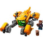 LEGO Marvel 76254 Astronave di Baby Rocket, Giocattolo da Costruire del Supereroe dei Guardiani della Galassia Volume 3