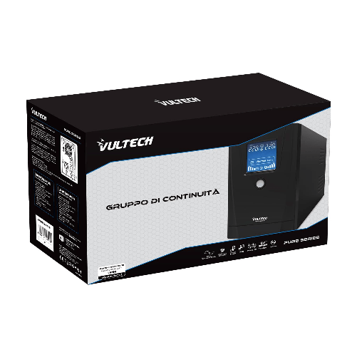 VulTech-UPS1500VA-PURE-Gruppo-di-continuita-UPS-Serie-PURE-1500VA-1200Watt-Onda-sinusoidale-Pura-Display-LCD-2x-Bipasso-Schuko---1x-IEC13-Funzione-AVR-sbalzi-di-tensione-per-Pc-videosorveglianza