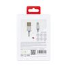 Cavo-DCU-Tecnologic-Lightning-C89---Connettore-USB-2.0-in-Alluminio---Conduttore-in-Rame---Colore-Silver