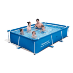 Piscina per Bambini Rettangolare 259x170 Frame Bestway Fuoriterra Senza Filtro