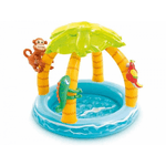 Piscina Palma Parco Giochi Acquatico Gonfiabile per Bambini Intex Esterno