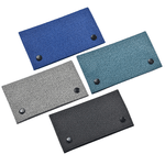 Champ BORSA PORTA TABACCO EFFETTO TRICOTAGE CON CHIUSURA A BOTTONI + 3 CERNIERE E PORTA CARTINE - 16,5x9cm - 40590574