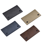 Champ BORSA PORTA TABACCO IN FINTA PELLE CON CHIUSURA A BOTTONI + 3 CERNIERE E PORTA CARTINE - 16,2x9cm - 40590418
