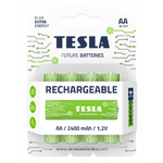 senza marca TESLA STILO RICARICABILI - AA - 2400mAh - BLISTER DA 4