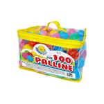 100 Palline Colorate in Plastica per Bambini Casette Gonfiabili Piscina Morbide