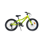 Bicicletta Mountain Bike Ruota 20 Pollici da Ragazzo Uomo Bici 6 Shimano Bambino