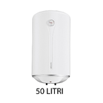 Scaldabagno Elettrico 50 Litri Verticale Scaldacqua con Resistenza Termostato