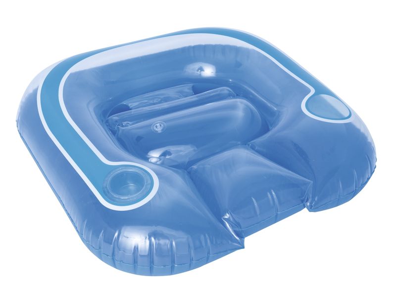 Bestway-43097-galleggiante-da-piscina-e-da-spiaggia-Blu-Trasparente-Fantasia-Vinile-Ciambella-da-nuoto