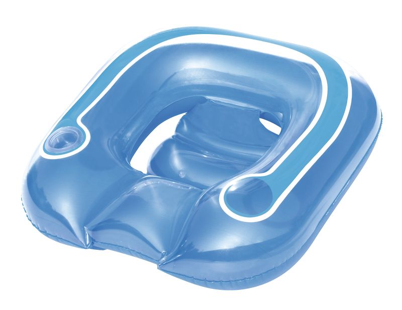 Bestway-43097-galleggiante-da-piscina-e-da-spiaggia-Blu-Trasparente-Fantasia-Vinile-Ciambella-da-nuoto