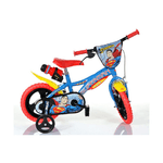 Bicicletta da Bambino Superman Ruota 12 Pollici 3 4 5 anni Bimbo Rotelle Freno