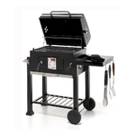 BBQ Barbecue a Carbone Carbonella Griglia in Acciaio Inox da Giardino Portatile