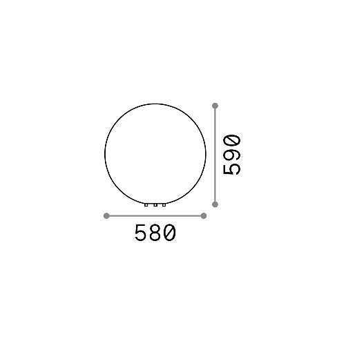 Piantana-Moderna-Doris-Materie-Plastiche-Bianco-1-Luce-E27-D58Cm