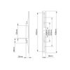 Multibrackets-Hardware-M-Pro-Series-Fixed-Arms-400mm-Black-Max-30kg