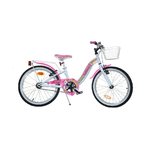 Bicicletta da Bambina 20 Pollici 7 8 9 10 Anni Unicorno Cestino Freno Bici Bimba