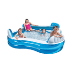 Intex Piscina Gonfiabile per Bambini Quadrata Giardino Fuoriterra da Esterno