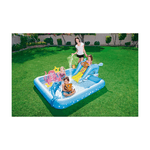 Parco Giochi Acquatico 239x206x86 Gioco Piscina Gonfiabile con Scivolo Bambini