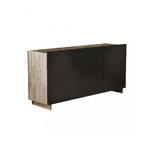 Mobile Basso 3 Ante in Legno Credenza Moderna da Soggiorno Ingresso