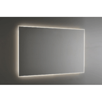 Specchio Retroilluminato Rettangolare 110x80 a Led da Parete da Bagno