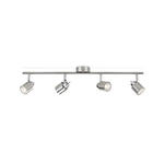 Philips Lampadario con 4 Faretti LED GU10 da Soffitto Cucina Soggiorno Lampadina