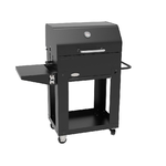 Barbecue a Carbone con Coperchio BBQ Portatile Griglia in Acciaio Inox