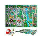 Tappeto per Bambini 173x120 Arrotolabile Macchina Antiscivolo Gioco Cameretta