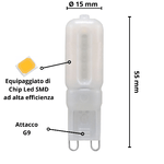 Lampadina-led-bispina-g9-5-watt-equivalente-35-watt-risparmio-energetico-----temperatura-colore-lampada-2700k-bianco-...