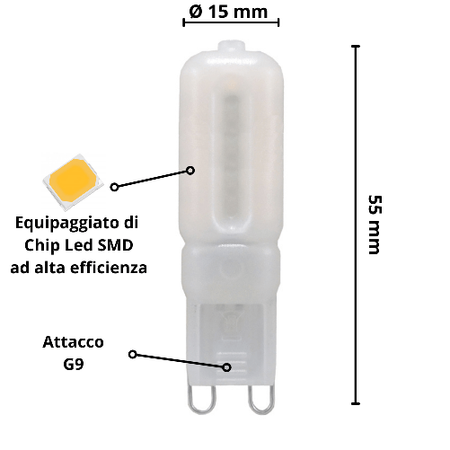 Lampadina-led-bispina-g9-5-watt-equivalente-35-watt-risparmio-energetico-----temperatura-colore-lampada-2700k-bianco-...