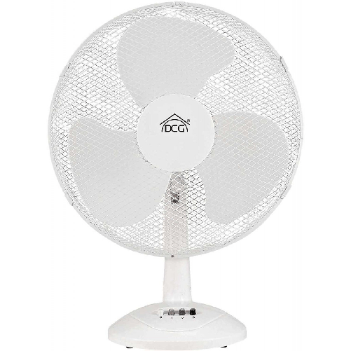Ventilatore Tavolo Velocità 40W Regolabile Pale Oscillante Orizzontale