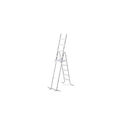 Intex Scaletta 4 Gradini 122 cm per Piscina Sicurezza Bambini Fuoriterra Esterno