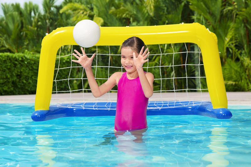 Porta-Galleggiante-Water-con-palla-137x66-Gonfiabile-Mare-Piscina-Giochi-Bambini