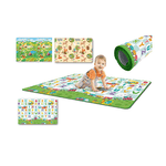 Tappeto per Bambini 150x120 Colorato Arrotolabile Antitrauma Antiscivolo Interno