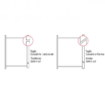 Cassaforte Elettronica da Incasso Muro per Albergo Combinazione Digitale Stark