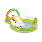 Parco Acquatico Gonfiabile Piscina con Scivolo per Bambini Intex da Giardino