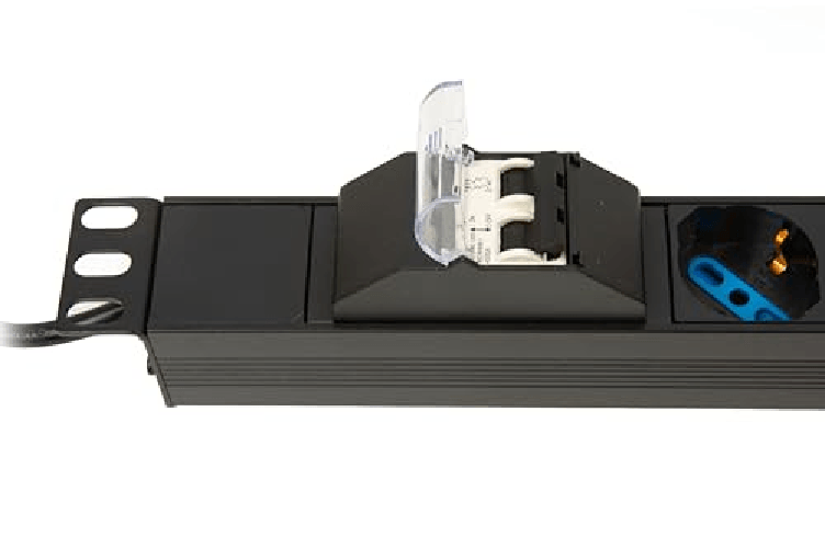 Multipresa-Verticale-A-12-Porte-con-Interruttore-Magnetotermico