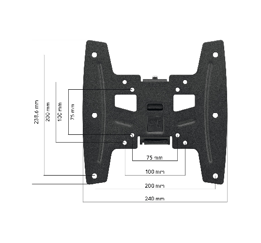 Supporto-TV-Full-Motion-One-For-All-WM4661