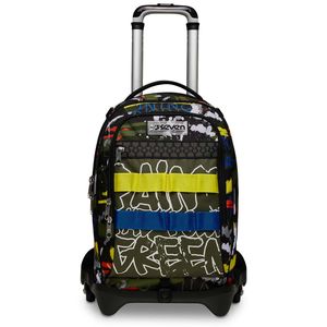 Seven 200102360-657 zaino Zaino scolastico Multicolore Poliestere