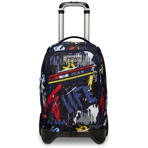 Seven 200102335-550 zaino Zaino scolastico Multicolore Poliestere