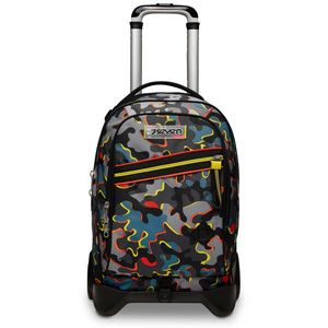 Seven 200102325-428 zaino Zaino scolastico Multicolore Poliestere