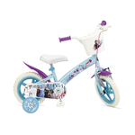 Bicicletta da Bambina 12 Pollici Frozen con Rotelle Bici Mountain Bike per Bimba