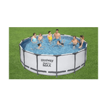 Piscina Bestway Rotonda fuoriterra 488x122 con Scaletta Filtro Acqua Pompa Frame