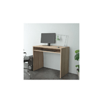 Scrivania 90 Rovere Porta Pc Salvaspazio con Ripiano Estraibile Ufficio Consolle