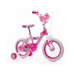 Bicicletta da Bambina Princess Ruota 14 Pollici Bici con Rotelle Freni