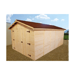 Carport Box Auto 3x5.2 in Legno 16 mm Moto Garage Casetta Ricovero per Attrezzi