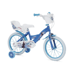 Bicicletta da Bambina 16 Pollici Frozen con Rotelle Bici Mountain Bike per Bimba