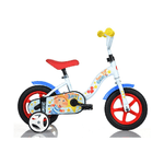 Bicicletta per Bambini 10 Pollici Topo Gigio con Rotelle 2 3 4 anni Bici Bimbo